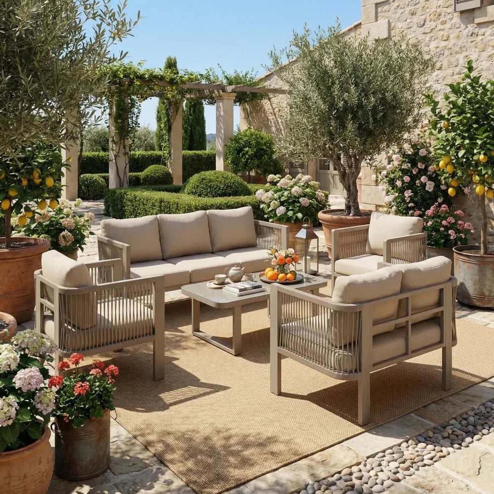 5-delige Tuinmeubelset - 
Gratis verzending in Nederland