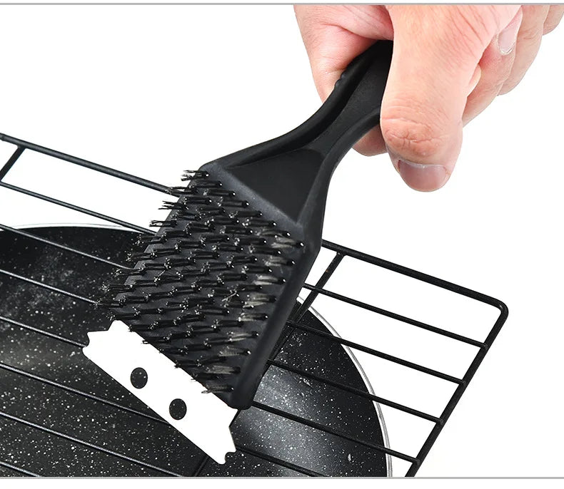 Stalen BBQ Grillborstel - 
Gratis verzending in Nederland