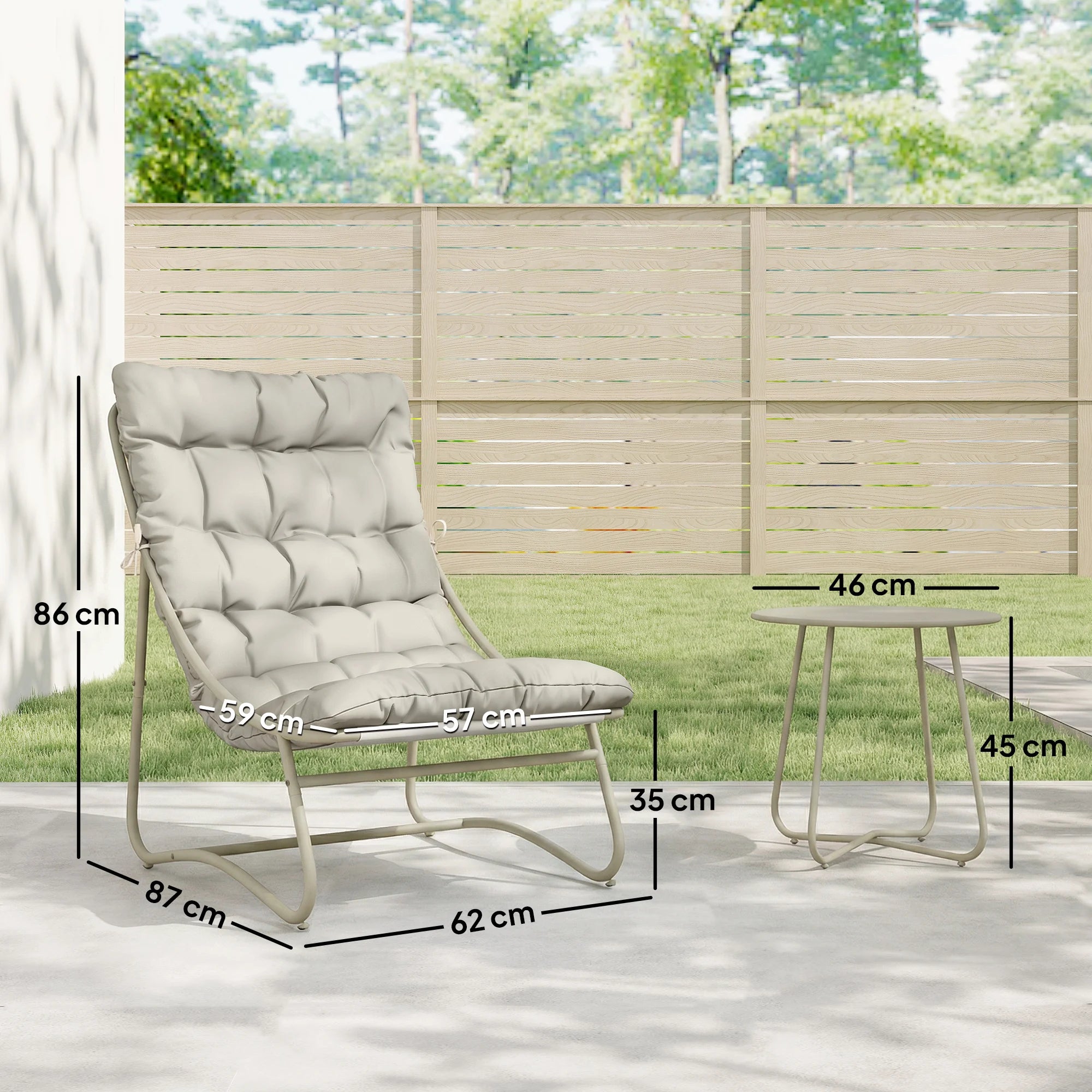 Tuinset met Tafel en Stoelen - Gratis verzending in Nederland