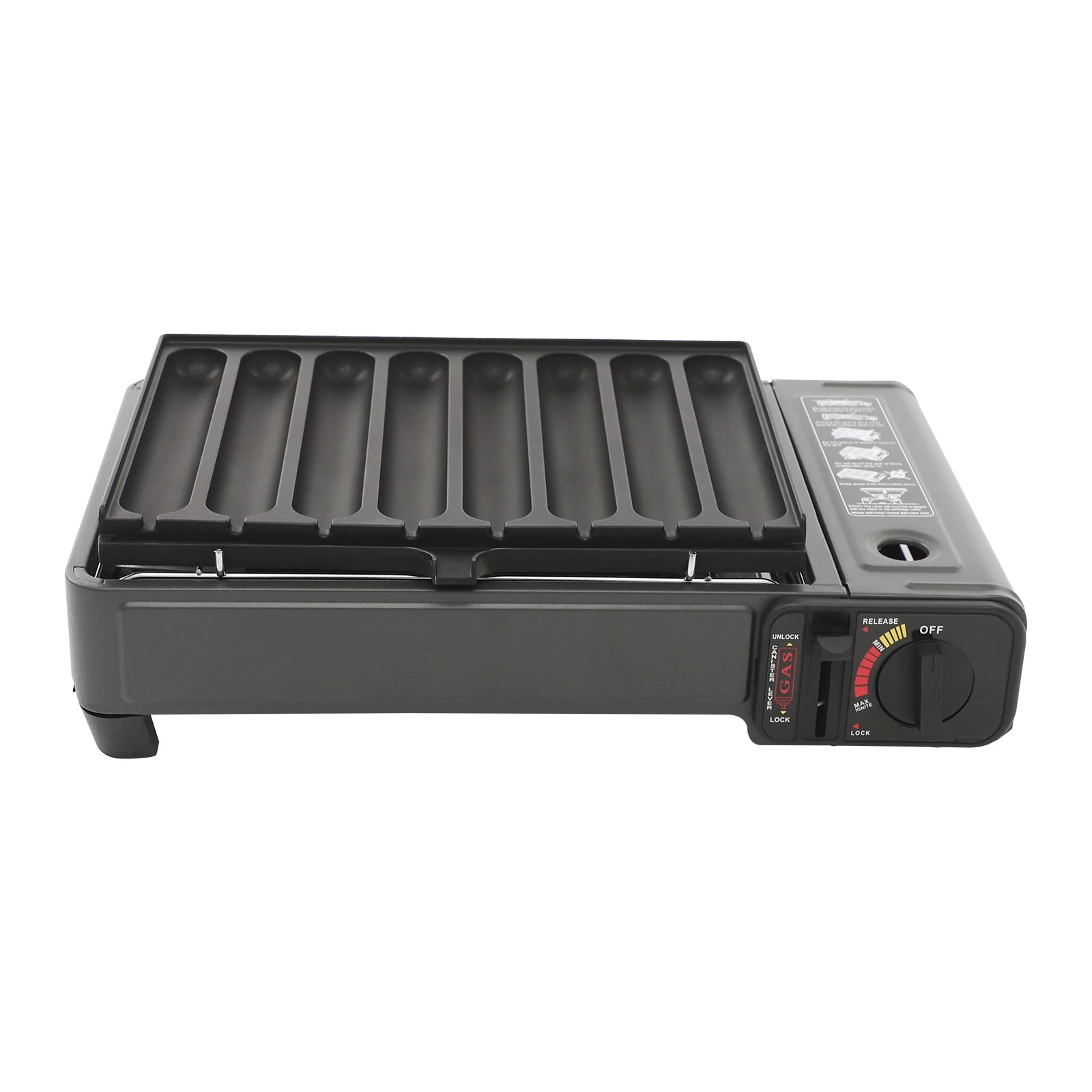 Tafelmodel Gas BBQ – 42 × 26 × 11 cm Draagbare en Demonteerbare Gasbarbecue - 
Gratis verzending in Nederland