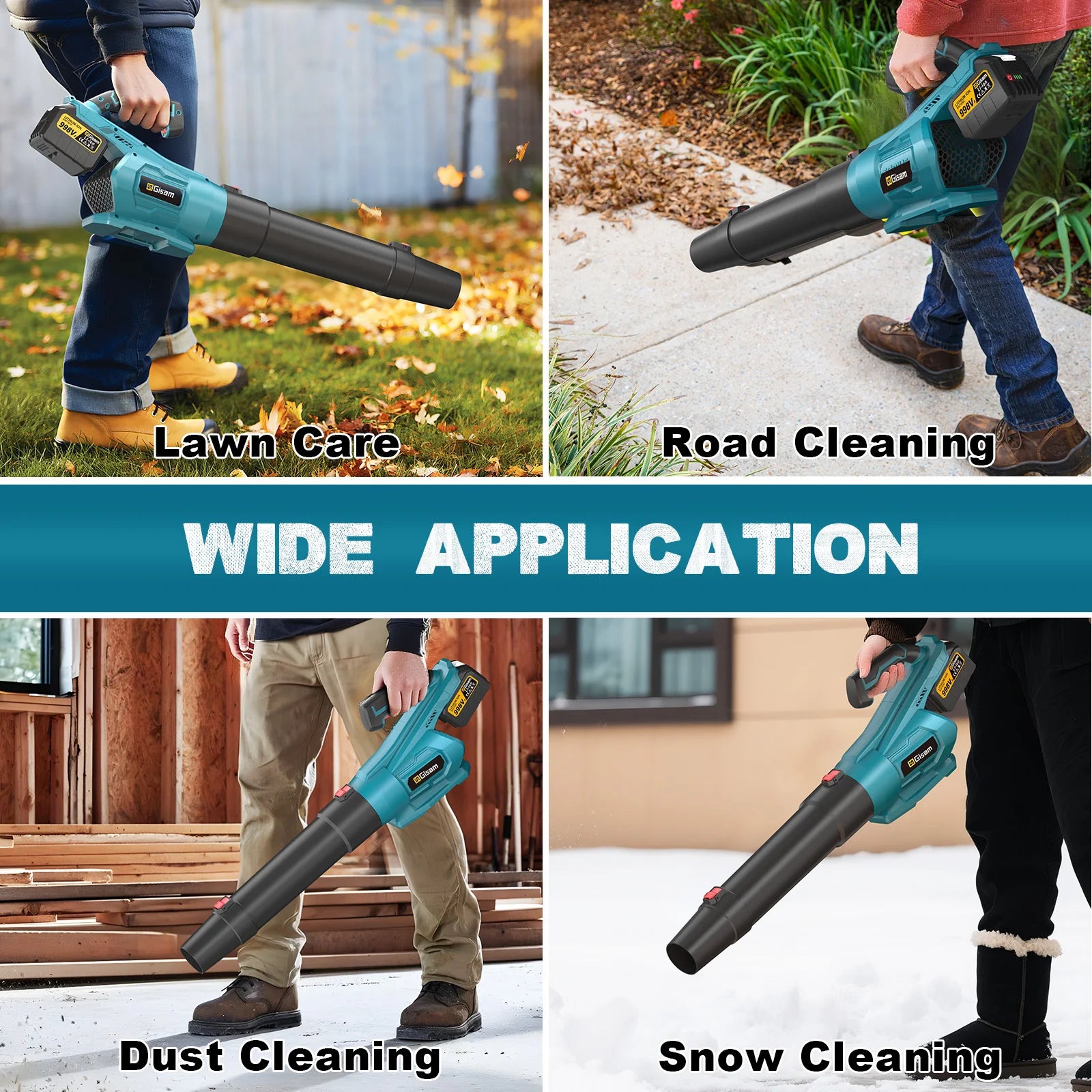 2000W Accu Bladblazer - Makita 18V Compatibel - 
Gratis verzending in Nederland