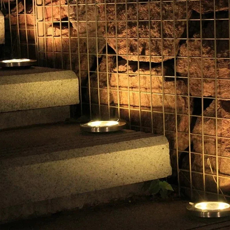 4/8 Stuks Solar Grondspots – 8/20 LED Buitenverlichting voor Tuin en Pad - 
Gratis verzending in Nederland