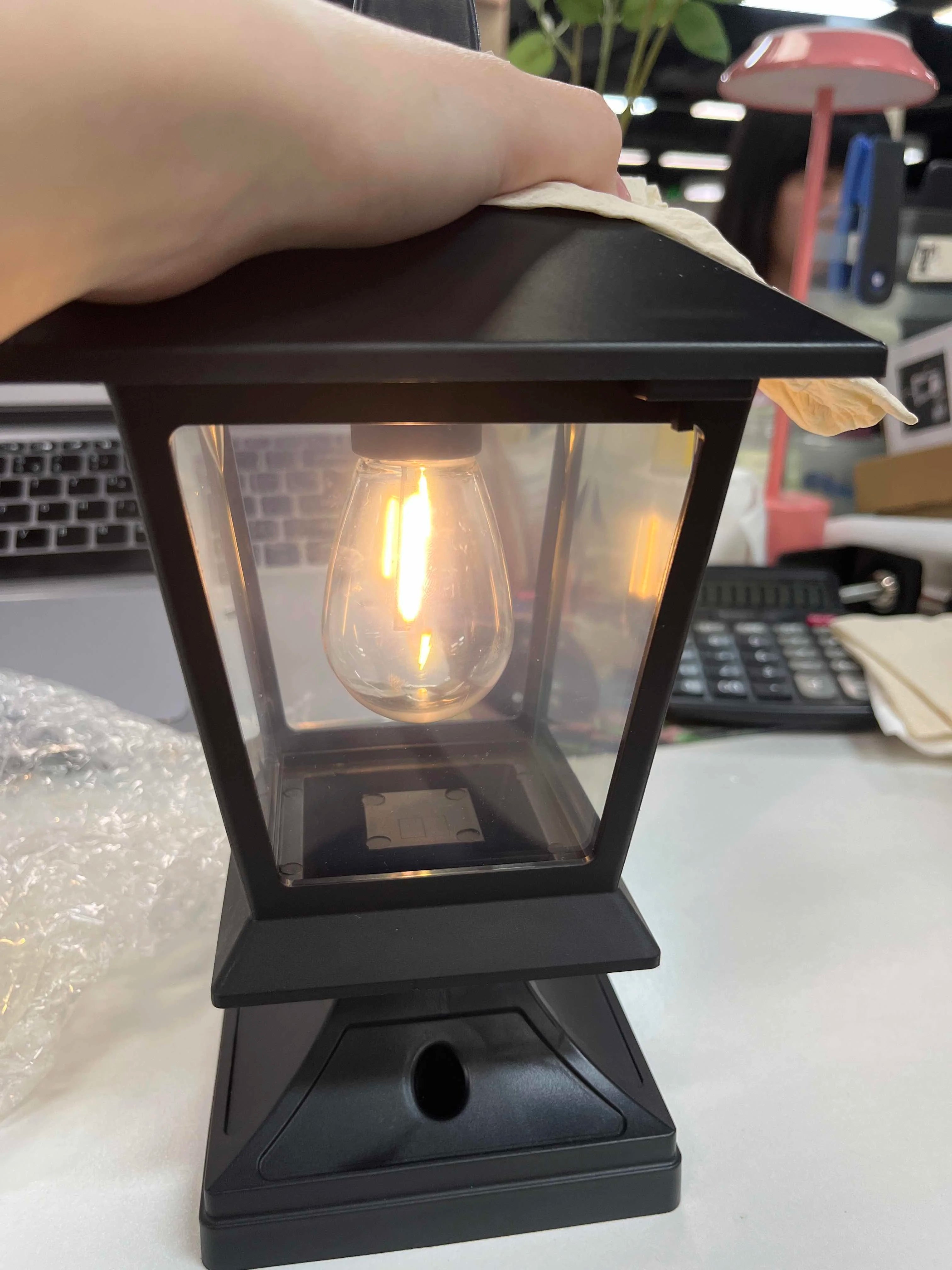 Solar Tuinlamp voor Pilaar - Gratis verzending in Nederland