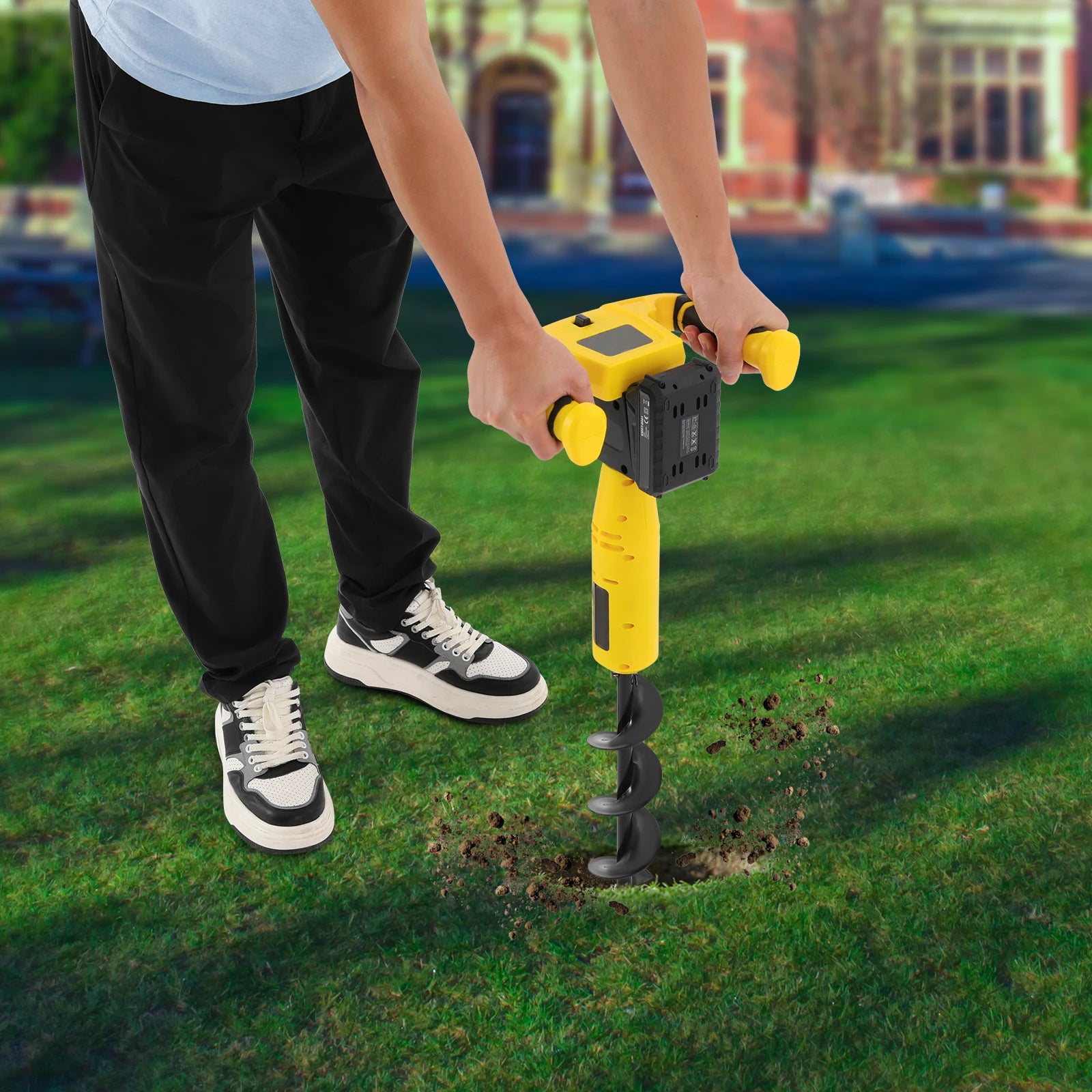 20V Accu Grondboor – Draadloze - 
Gratis verzending in Nederland