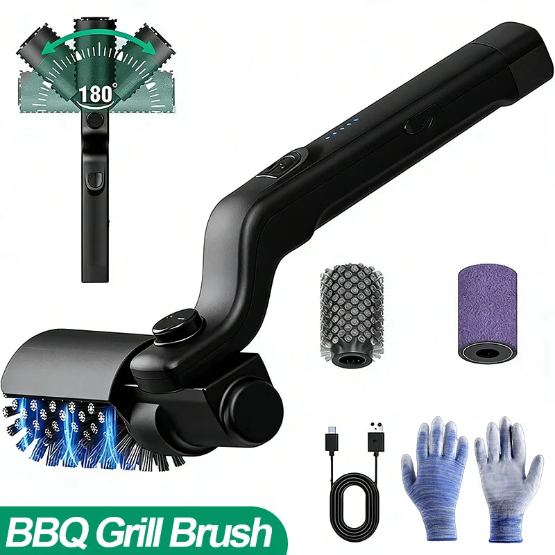 Elektrische BBQ Borstel – Grillborstel met 3 Snelheidsstanden
Gratis verzending in Nederland