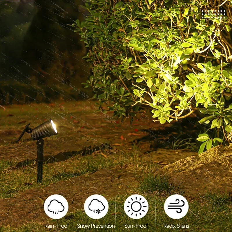9 LED Solar Tuinspot - Gratis verzending in Nederland