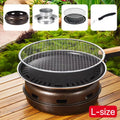 Koreaanse ronde BBQ grill -Gratis verzending in Nederland