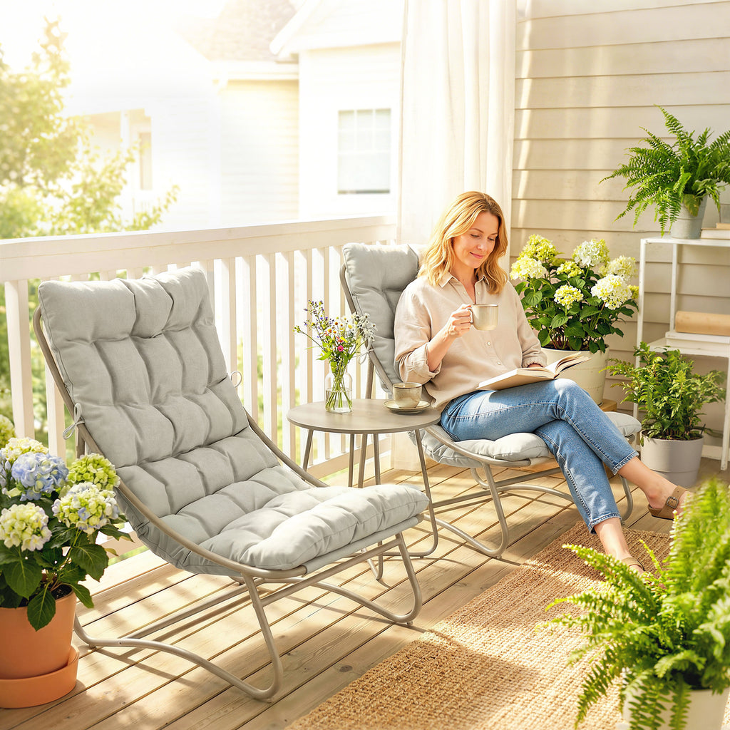 Tuinset met Tafel en Stoelen - Gratis verzending in Nederland